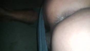 Homosexual man withstands massive equine penis in his anus