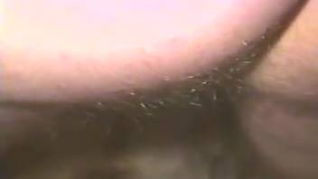 Rancher with a tiny erection thrusts into his hot little pup in the missionary position