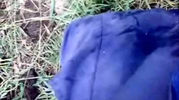 A guy receives an awesome first-person view oral sex from a super hot creature