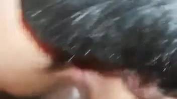 Dual insertion encounter with an aroused bestiality lover