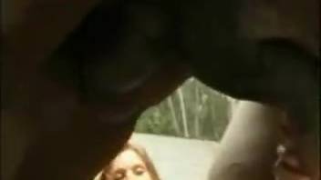 Sexy inexperienced women take turns with a massive equine penis in intense bestiality